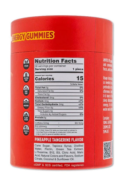 Amped Up Energy Gummies