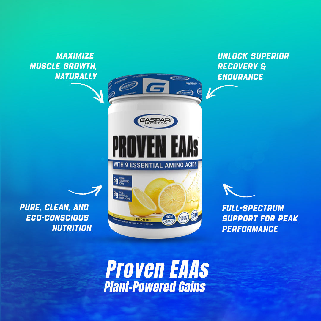 Proven EAAs  WITH 9 ESSENTIAL AMINO ACIDS