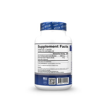 実証済みの牧草飼育牛レバー - 栄養豊富なスーパーフード - GASPARI NUTRITION 