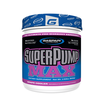 スーパーパンプマックス - 究極のプレワークアウトサプリメント体験 - GASPARI NUTRITION