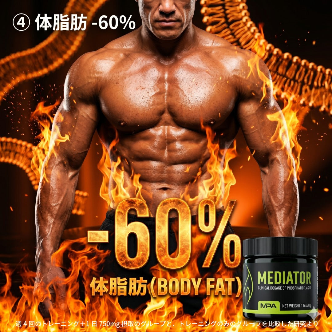  Mediator® ホスファチジン酸｜筋肥大サポートパウダー