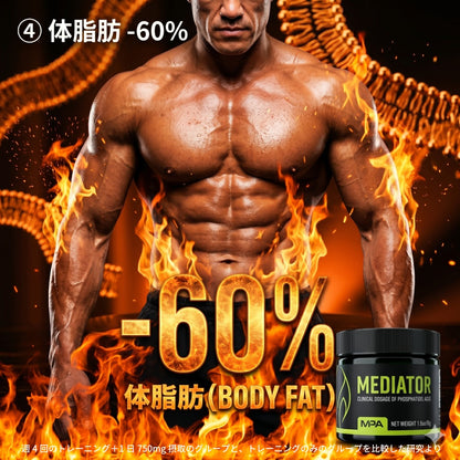  Mediator® ホスファチジン酸｜筋肥大サポートパウダー