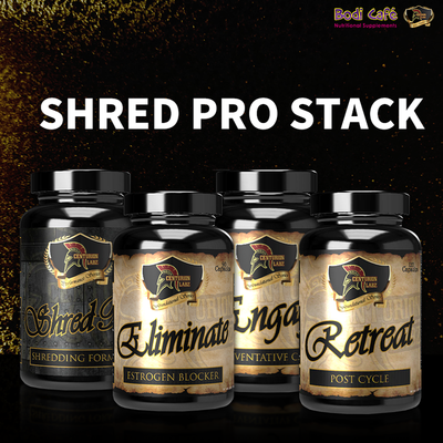 SHRED PRO STACK - Proformon stack for weight loss - Shred Pro / Engage /  Eliminate / Retreat