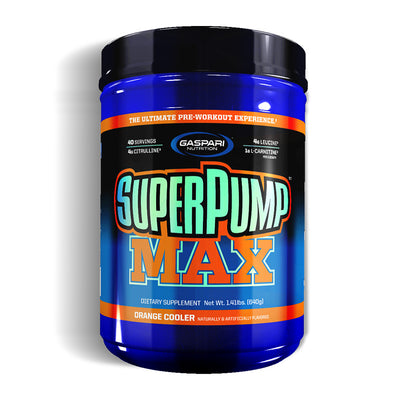 SuperPump Max - The Ultimate Pre Workout Supplement Experience  - GASPARI NUTRITION